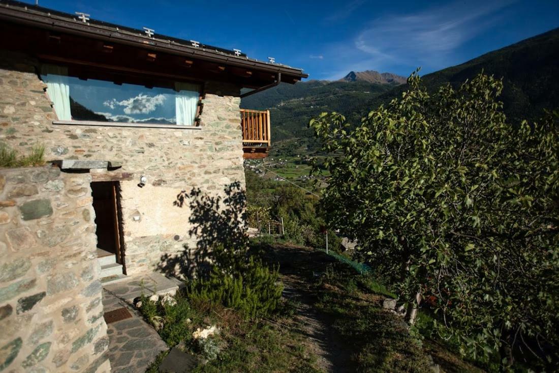 Casa Panoramica Apartamento Aosta Exterior foto